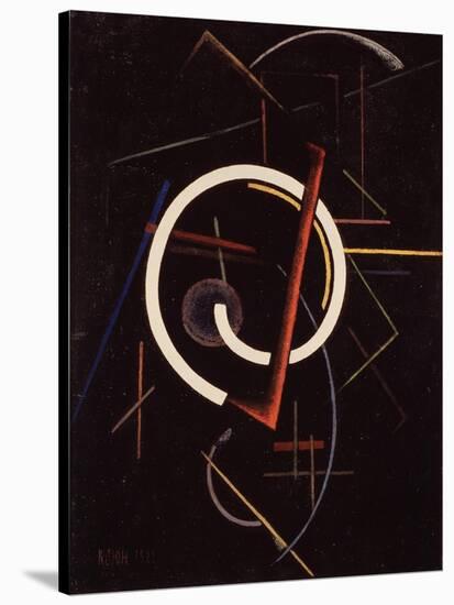 Linear Structure, 1922-Ivan Vassilyevich Klyun-Stretched Canvas