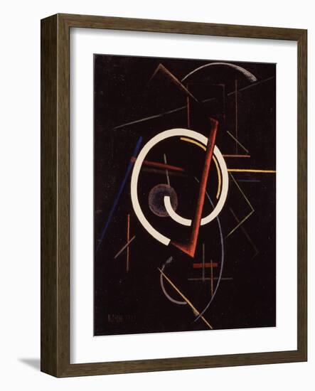 Linear Structure, 1922-Ivan Vassilyevich Klyun-Framed Giclee Print