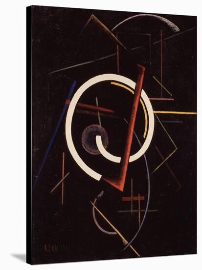 Linear Structure, 1922-Ivan Vassilyevich Klyun-Stretched Canvas