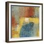 Linear Yellow 1-Gabriela Villarreal-Framed Art Print