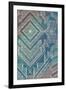 Lined Batik Pattern I-null-Framed Art Print