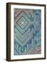 Lined Batik Pattern I-null-Framed Premium Giclee Print