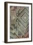 Lined Batik Pattern II-null-Framed Art Print