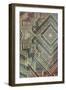 Lined Batik Pattern II-null-Framed Premium Giclee Print