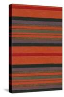 Lined Rug Pattern-Found Image Holdings Inc-Stretched Canvas