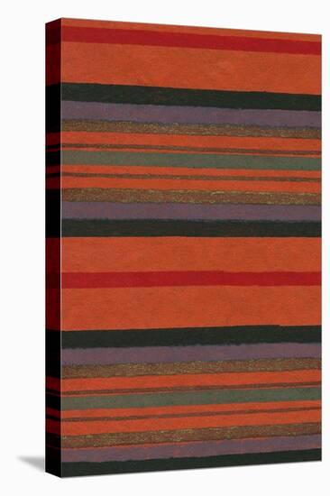 Lined Rug Pattern-Found Image Holdings Inc-Stretched Canvas