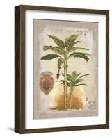 Linen Banana Palm Tree-Chad Barrett-Framed Art Print