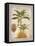 Linen Banana Palm Tree-Chad Barrett-Framed Stretched Canvas