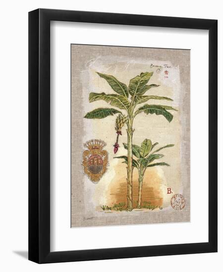 Linen Banana Palm Tree-Chad Barrett-Framed Art Print