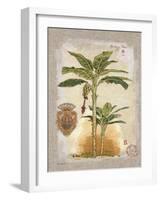 Linen Bannana Palm Tree-Chad Barrett-Framed Art Print