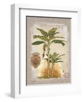 Linen Bannana Palm Tree-Chad Barrett-Framed Art Print