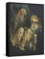Linen Canvas Painting Portraying an Angel-null-Framed Stretched Canvas