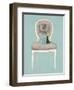 Linen Chaise 1-Arnie Fisk-Framed Art Print