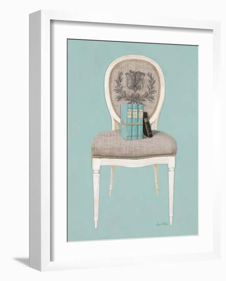 Linen Chaise 1-Arnie Fisk-Framed Art Print