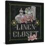 Linen Closet-Margaret Ferry-Stretched Canvas