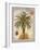 Linen Date Palm Tree-Chad Barrett-Framed Art Print