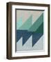 Linen Geometrics D-null-Framed Premium Giclee Print