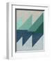 Linen Geometrics D-null-Framed Premium Giclee Print