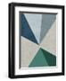 Linen Geometrics E-null-Framed Premium Giclee Print