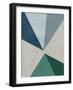 Linen Geometrics E-null-Framed Premium Giclee Print