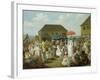 Linen Market, Dominica, c.1780-Agostino Brunias-Framed Giclee Print