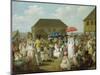 Linen Market, Dominica, c.1780-Agostino Brunias-Mounted Premium Giclee Print