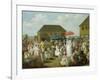 Linen Market, Dominica, c.1780-Agostino Brunias-Framed Giclee Print