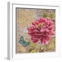 Linen Peony-Chad Barrett-Framed Art Print