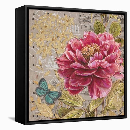 Linen Peony-Chad Barrett-Framed Stretched Canvas