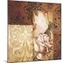 Linen Roses I-Linda Thompson-Mounted Giclee Print