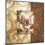 Linen Roses II-Linda Thompson-Mounted Giclee Print