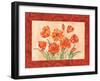 Linen Scroll Tulip-Paul Brent-Framed Art Print