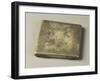 Linen Silver Cigarette Case-Mario Buccellati-Framed Giclee Print