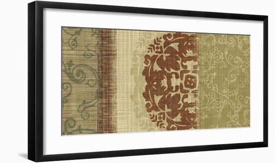 Linen Spice I-Tandi Venter-Framed Giclee Print