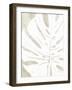 Linen Tropical Silhouette I-June Vess-Framed Art Print