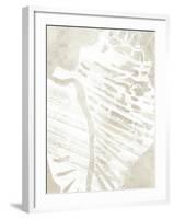 Linen Tropical Silhouette III-June Vess-Framed Art Print