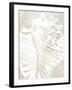 Linen Tropical Silhouette III-June Vess-Framed Art Print