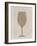 Linen Wine 1-Kimberly Allen-Framed Art Print