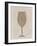 Linen Wine 1-Kimberly Allen-Framed Art Print