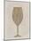 Linen Wine 1-Kimberly Allen-Mounted Art Print