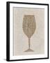 Linen Wine 1-Kimberly Allen-Framed Art Print