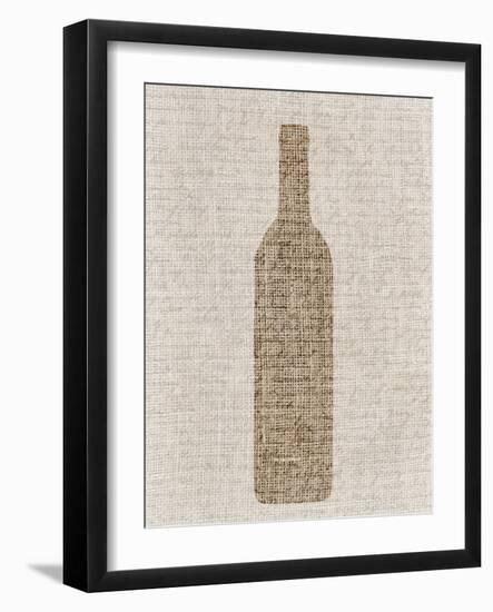 Linen Wine 2-Kimberly Allen-Framed Art Print