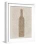 Linen Wine 2-Kimberly Allen-Framed Art Print