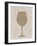 Linen Wine 3-Kimberly Allen-Framed Art Print