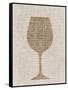 Linen Wine 3-Kimberly Allen-Framed Stretched Canvas