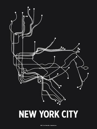 New York City (Black & Pearl White)