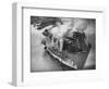 Liner Queen Mary at Southampton-null-Framed Photographic Print