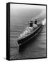 Liner United States Steaming across the Atlantic-Peter Stackpole-Framed Stretched Canvas