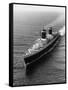 Liner United States Steaming across the Atlantic-Peter Stackpole-Framed Stretched Canvas