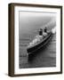 Liner United States Steaming across the Atlantic-Peter Stackpole-Framed Photographic Print